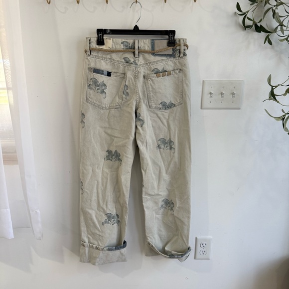 Free People We The Free Geranium Slouchy Straight Jeans - Picture 8 of 10
